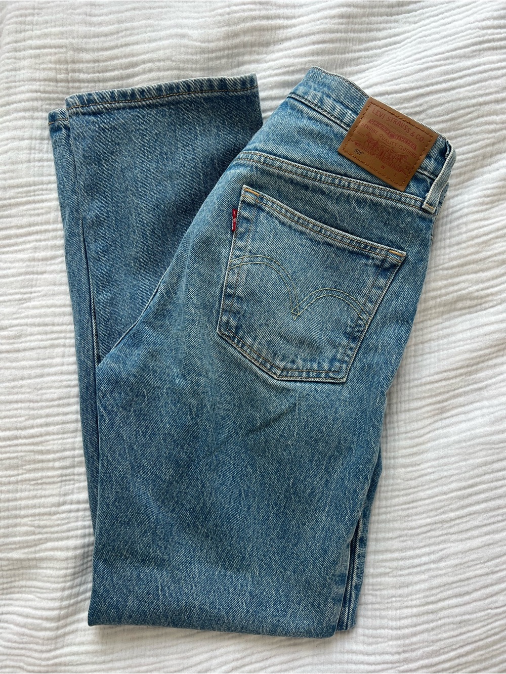 Levi's Women’s 501 Original Fit Straight Leg Jeans